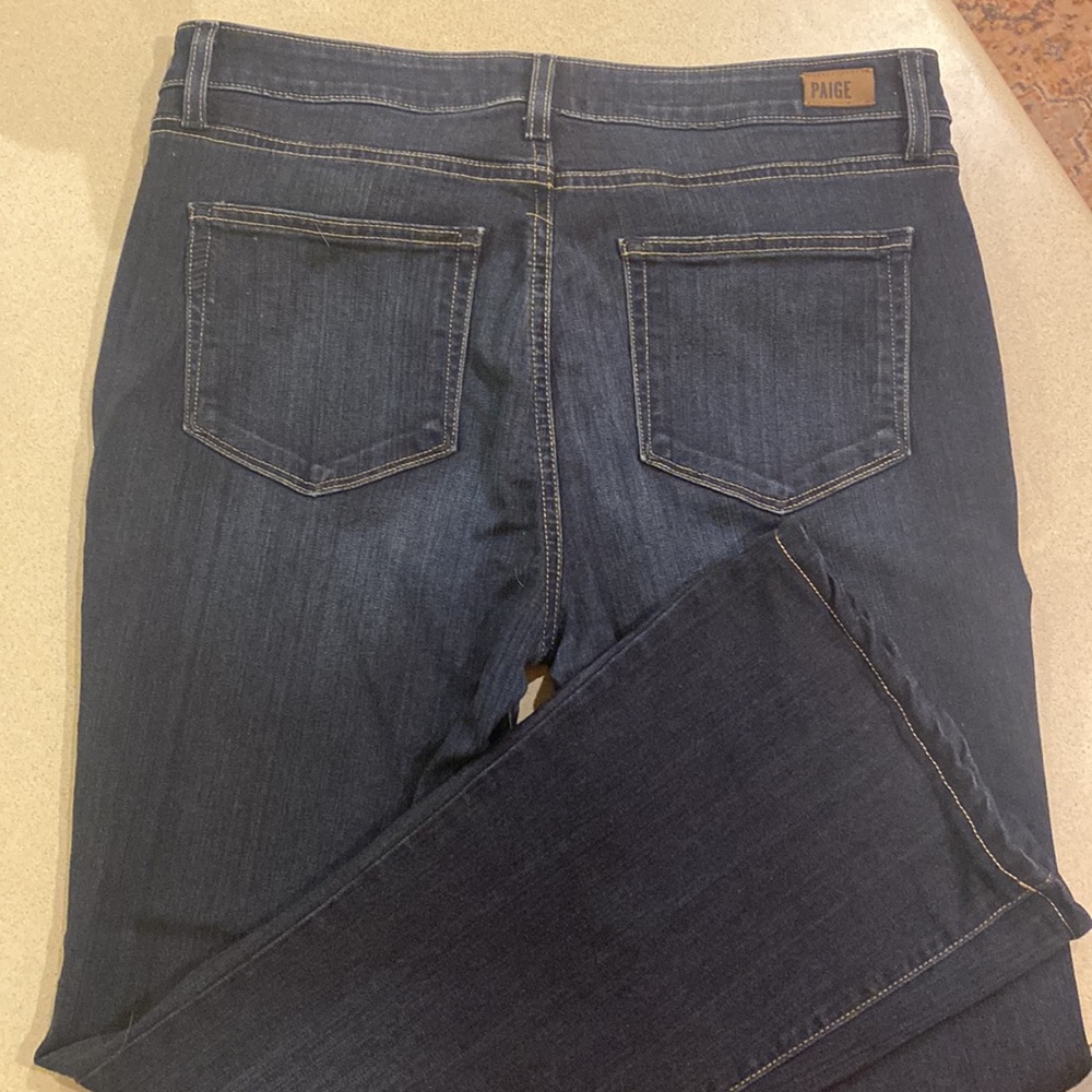 Paige Denim High Rise Bell Canyon Size 31